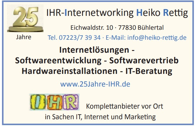 25 Jahre Internetworking Heiko Rettig